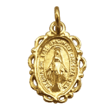 17mm Silver Miraculous Medal*