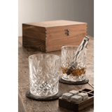 Galway Crystal - Renmore Wooden Boxed Whiskey Gift Set