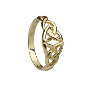 10ct Double Trinity Knot Ring