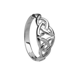 10ct Celtic double trinity knot ring  - Price on request