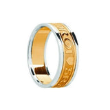 Love of My Heart two tone Ring