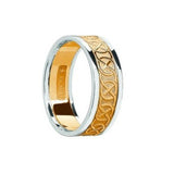 Available in 10ct/14ct two tone and Silver Centre