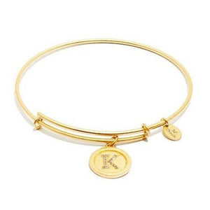 Chrysalis Initial K Expandable Bangle