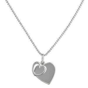 Double Heart Necklace