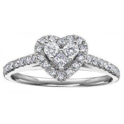 Heart Solitaire .39ct